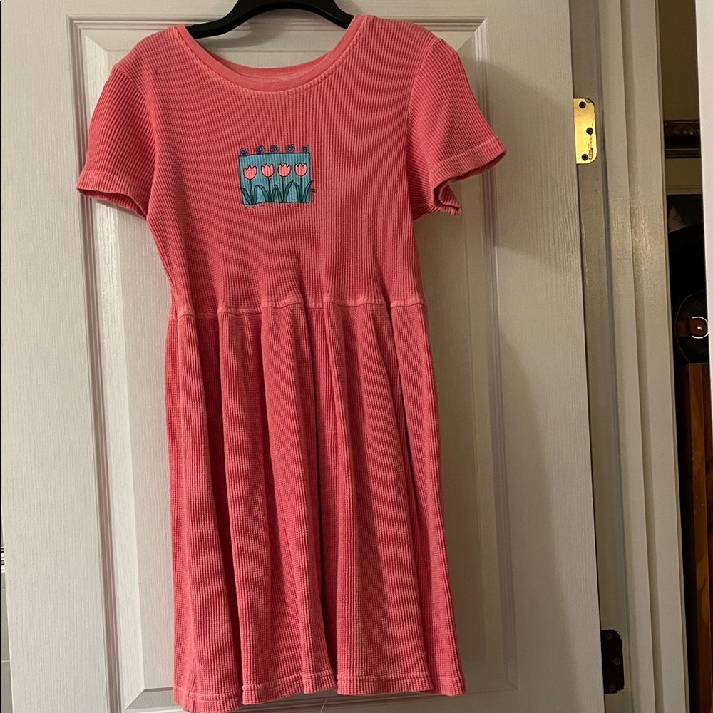 Fresh Produce Coral Tulip Dress